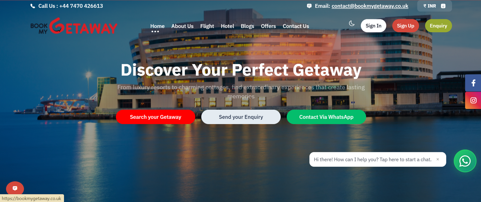 Book My Getaway - Facebook Marketing Case Study preview